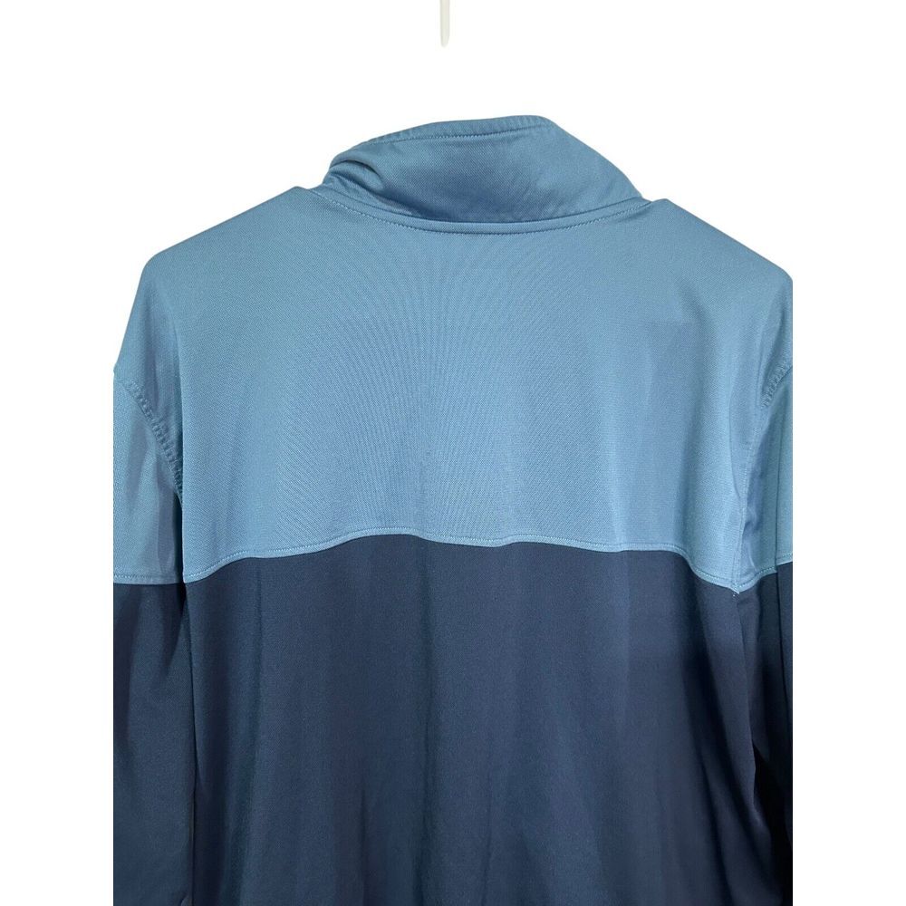 Under Armour Men's Jacket Blue Colorblock Full Zip Lightweight Pocket Size 2XL - Picture 5 of 13
